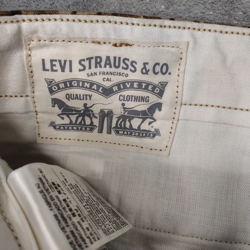 Levis Cargo Pants Men 36x34 Fits 37x34 Camouflage Slim Straight Stretch Military